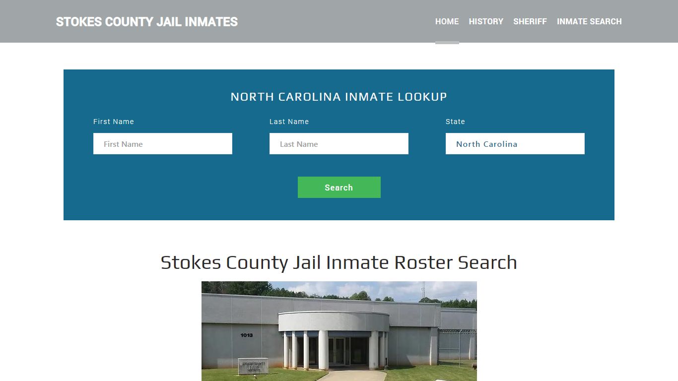 Stokes County Jail Inmate Roster Lookup, Danbury, NC